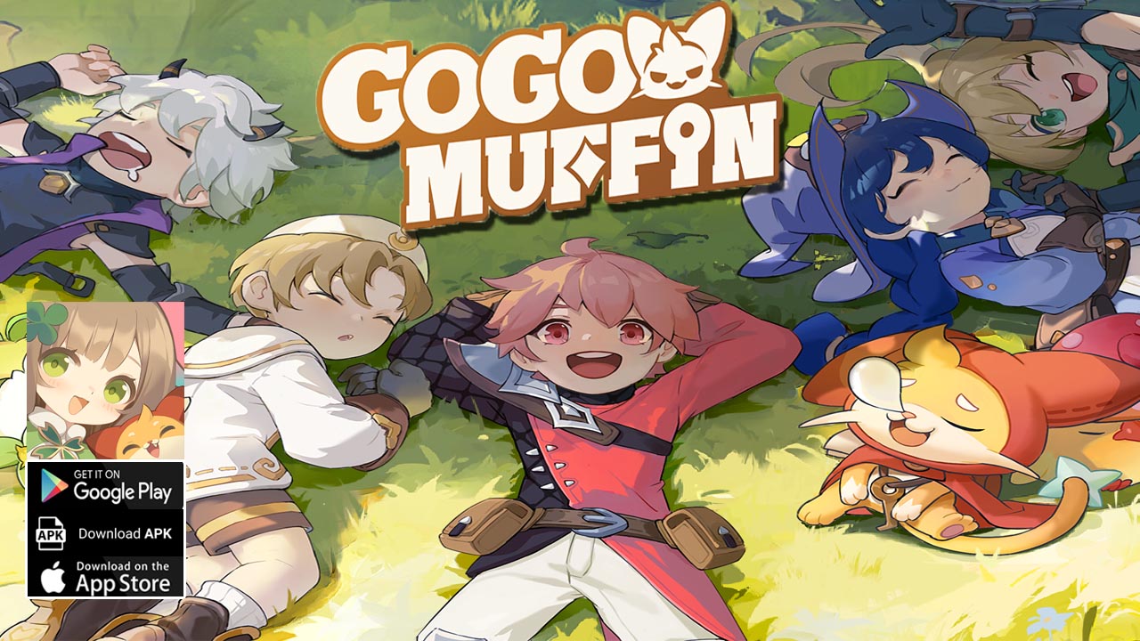 Go Go Muffin Global Gameplay CBT Android iOS | Go Go Muffin Mobile RPG Game by X.D. Global 