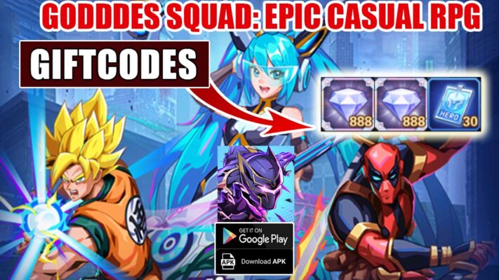 Goddess Squad Epic Casual RPG Gameplay & 3 Giftcodes Android Game | All Redeem Codes Goddess Squad Epic Casual RPG - How To Redeem Code