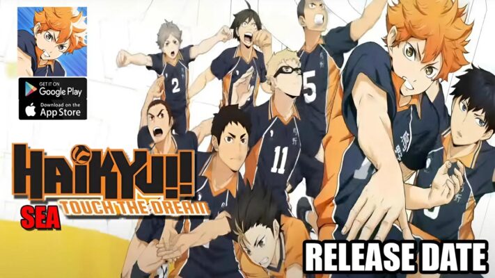 HAIKYU TOUCH THE DREAM SEA Gameplay Android iOS Release Date | HAIKYU TOUCH THE DREAM Mobile Anime Game by Dayamonz