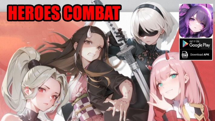 Heroes Combat Gameplay Android | Heroes Combat Mobile New Anime RPG Game