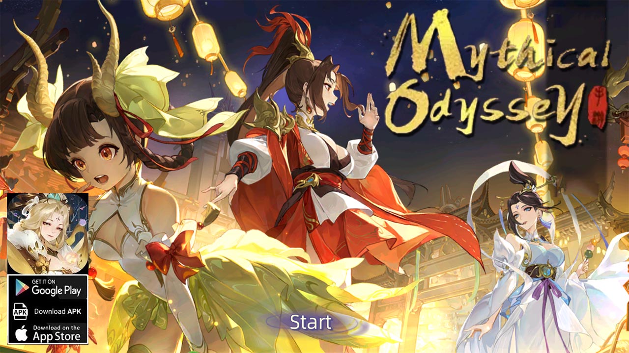 Mythical Odyssey Gameplay Android iOS CBT2 | Mythical Odyssey Mobile RPG Game by Sky Vanilla 
