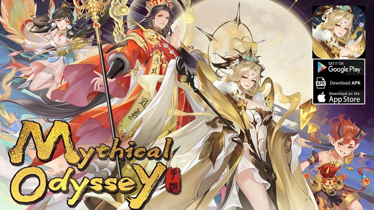 Mythical Odyssey Gameplay Android iOS | Mythical Odyssey Mobile RPG Game by Sky Vanilla 