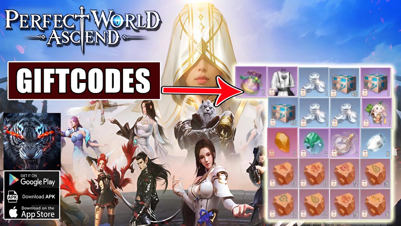 Perfect World Ascend & 7 Giftcodes | All Redeem Codes Perfect World Ascend - How To Redeem Code 