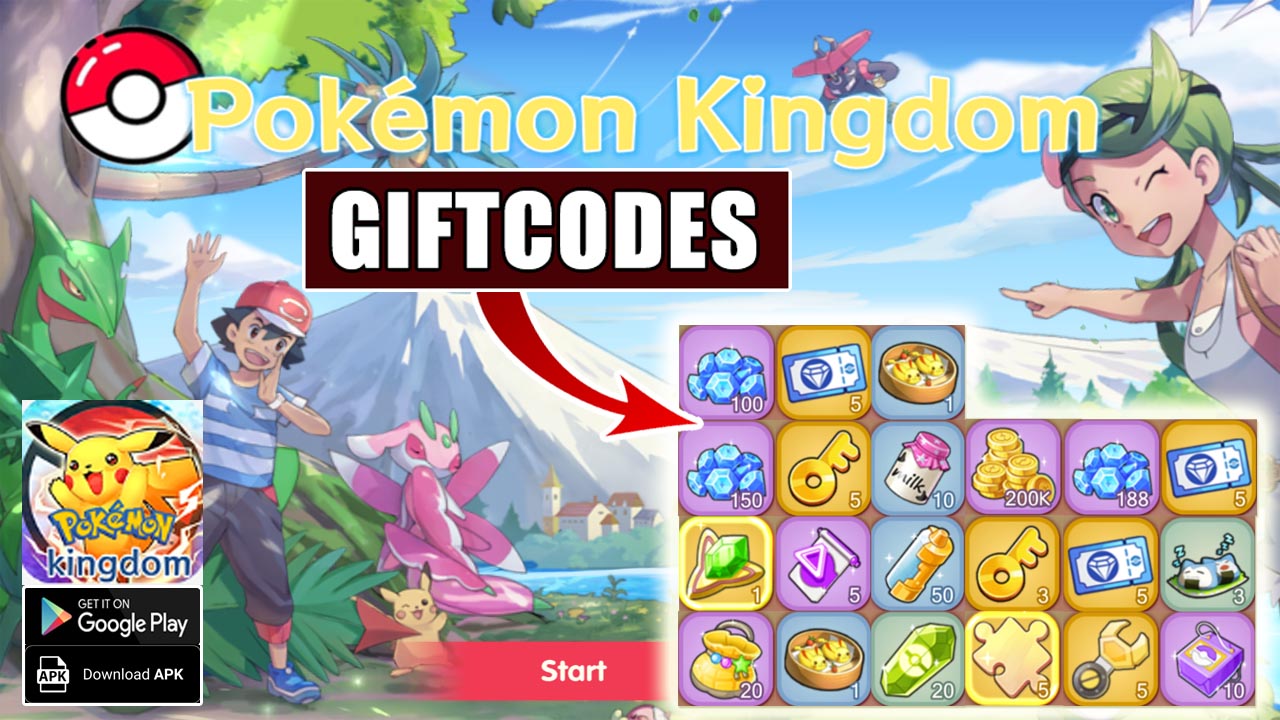 Pokemon Kingdom Gameplay & 7 Giftcodes | All Redeem Codes Pokemon Kingdom - How To Redeem Code 