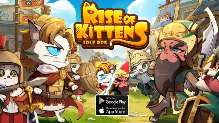 Rise Of Kittens Idle RPG Gameplay Android iOS Coming Soon | Rise Of Kittens Idle RPG Mobile Game by LUCKYYX GAME