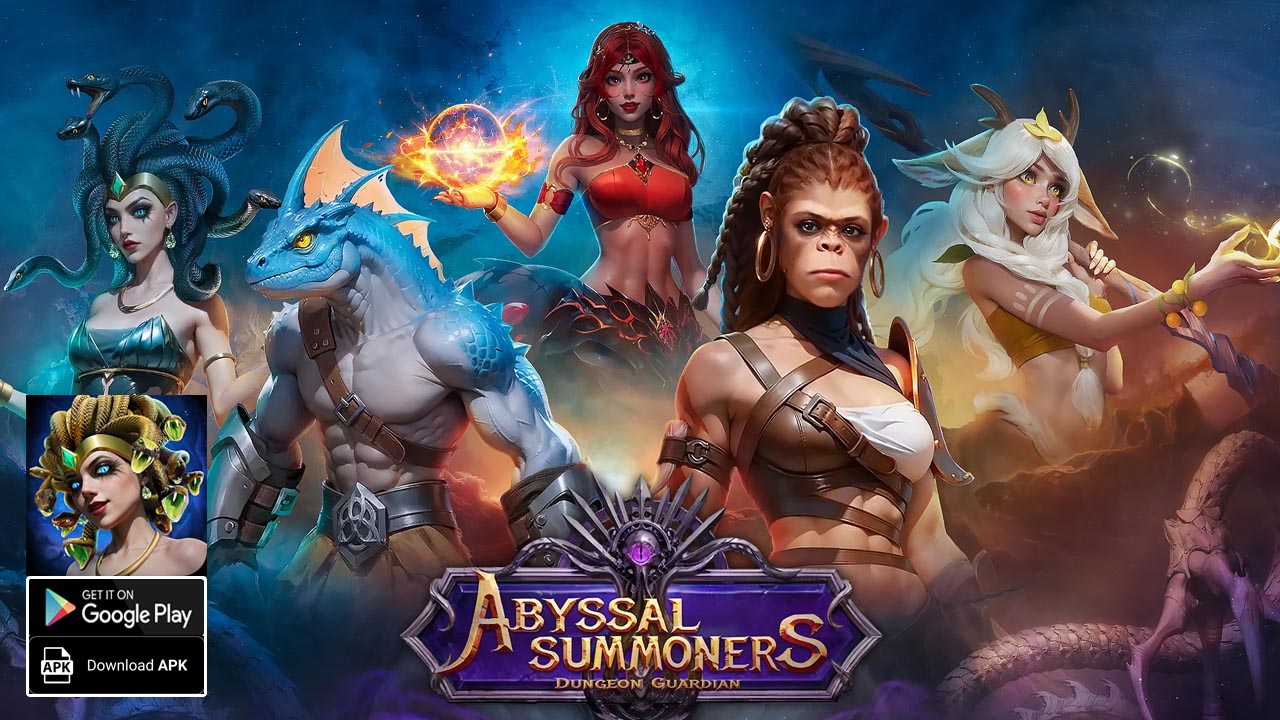 Abyssal Summoners Dungeon Gameplay Android | Abyssal Summoners Dungeon Mobile RPG Game by StarFortune