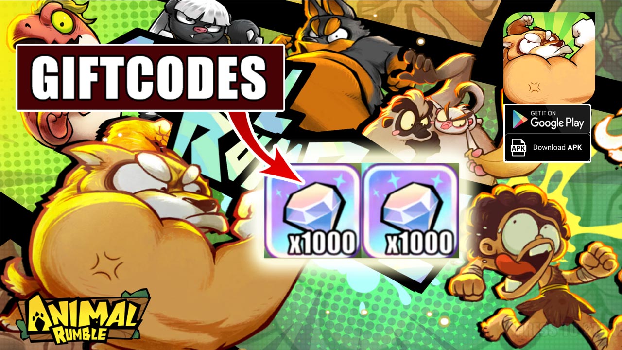 Animal Rumble & 2 Giftcodes | All Redeem Codes Animal Rumble - How To Redeem Code 