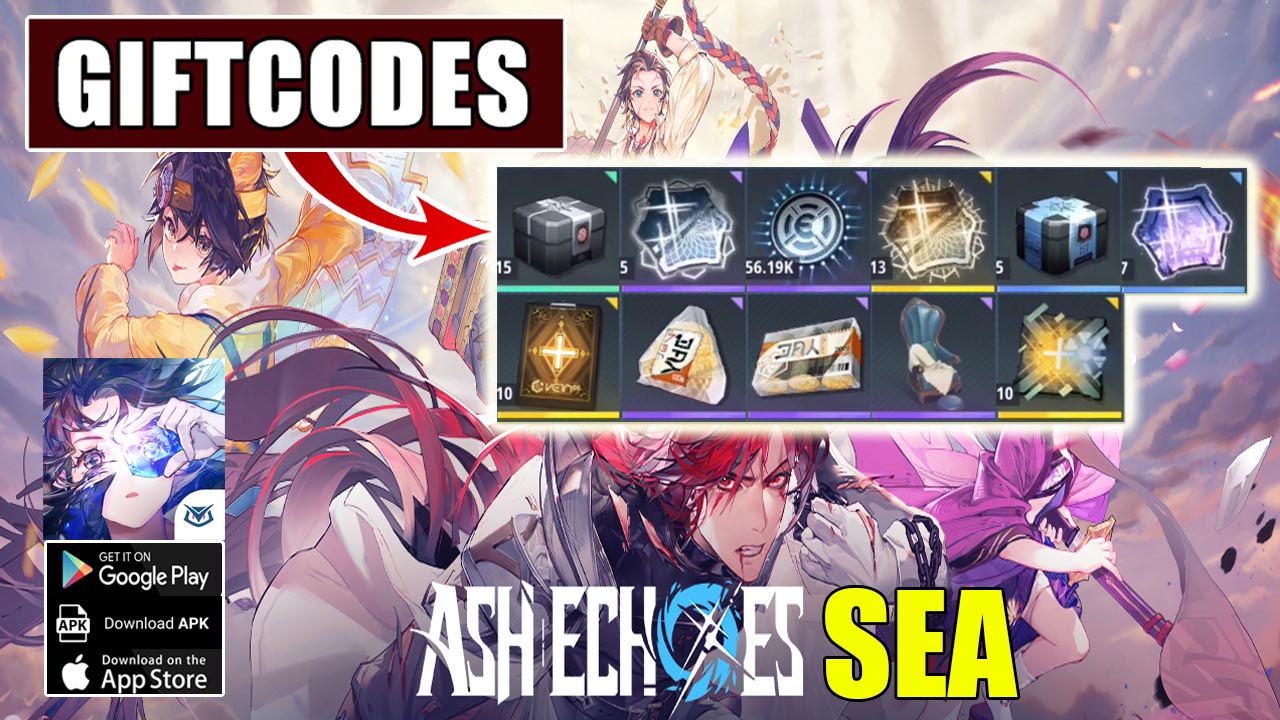 Ash Echoes SEA & 3 Giftcodes | All Redeem Codes Ash Echoes SEA (by Noctua Games) - How To Redeem Code