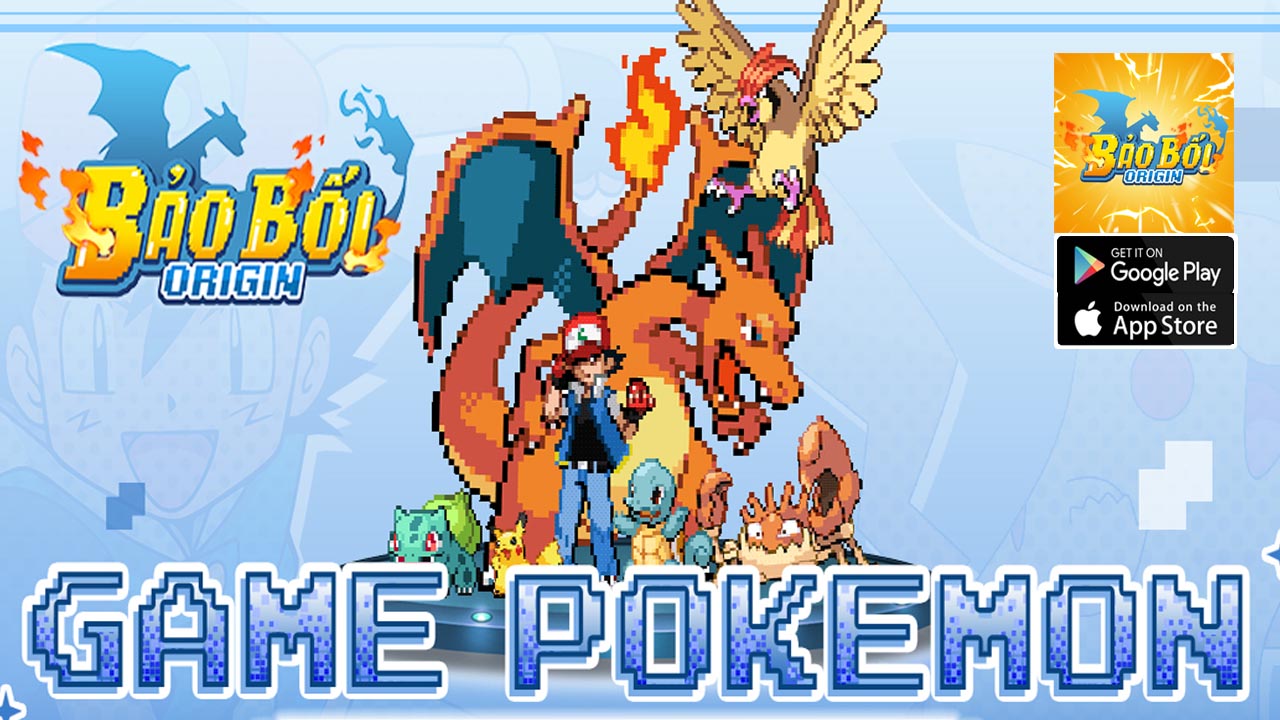 Bảo Bối Origin Gameplay Android iOS Coming Soon | Bảo Bối Origin Pokemon RPG Game 