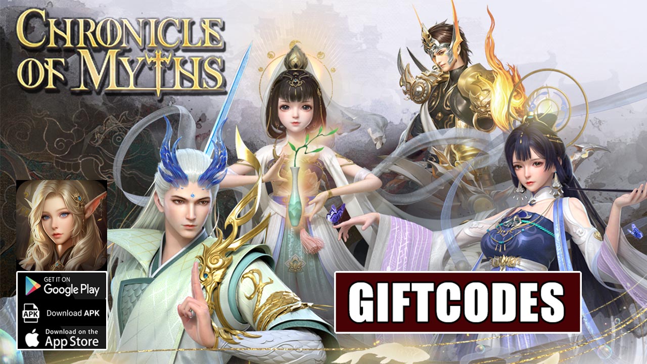 Chronicle Of Myths Gameplay & Giftcodes Android iOS | Chronicle Of Myths Mobile MMORPG Game by GOOD ICON LIMITED 