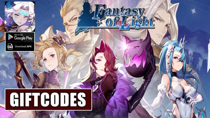 Fantasy Gameplay & 4 Giftcodes | All Redeem Codes Fantasy Of Light - How to Redeem Code | Fantasy RPG Game by Citichie