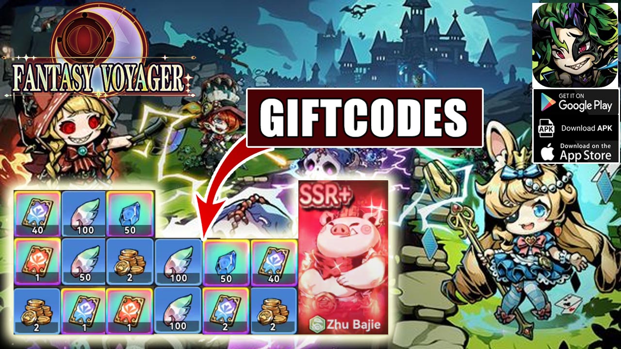 Fantasy Voyager & 5 Giftcodes Gameplay Android iOS | All Redeem Codes Fantasy Voyager - How to Redeem Code