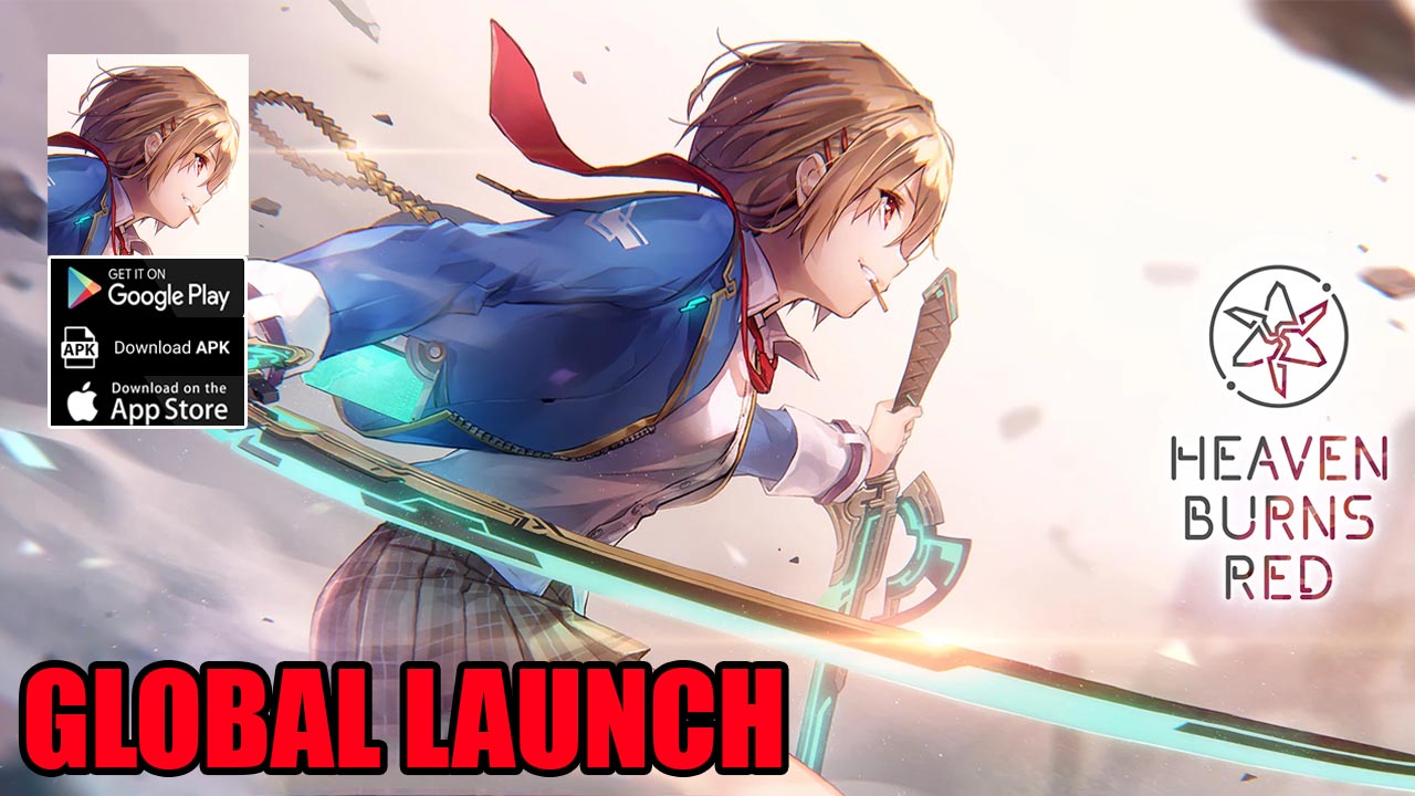 Heaven Burns Red Gameplay Android iOS Global Launch | Heaven Burns Red Mobile RPG Game by Yostar Limited 