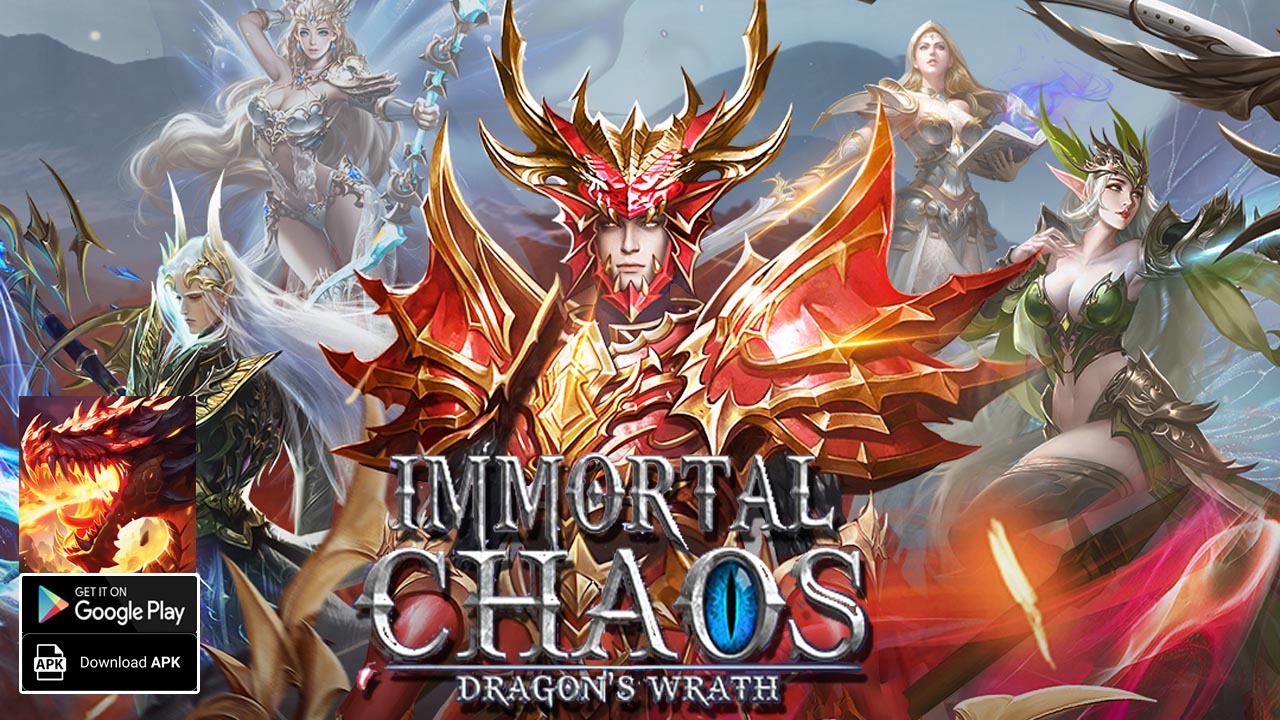 Immortal Chaos Dragon's Wrath Gameplay Android | Immortal Chaos Dragon's Wrath Mobile MMORPG Game by VNGGames 