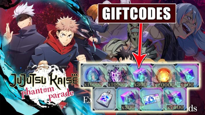 Jujutsu Kaisen Phantom Parade Global & 4 Giftcodes | All Redeem Codes Jujutsu Kaisen Phantom Parade - How To Redeem Code