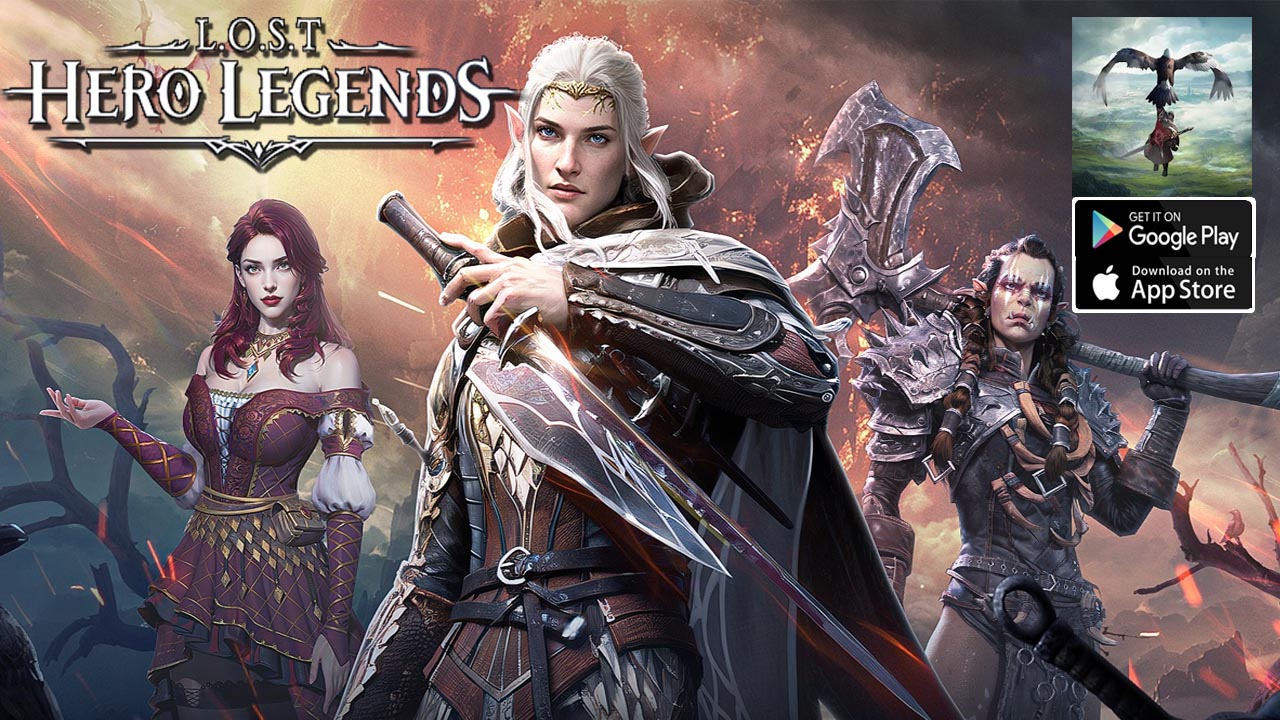 Lost Hero Legends Gameplay Android iOS Coming Soon | Lost Hero Legends Mobile RPG Game by PLAYBEST GAMES LIMITED