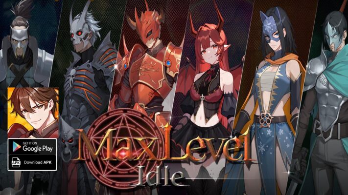 Max Level Idle Gameplay Android | Max Level Idle Mobile RPG Game by The Origin