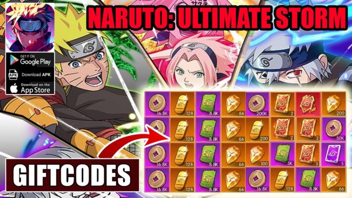 Naruto Ultimate Storm & 7 Giftcodes | All Redeem Codes Naruto Ultimate Storm - How To Redeem Code