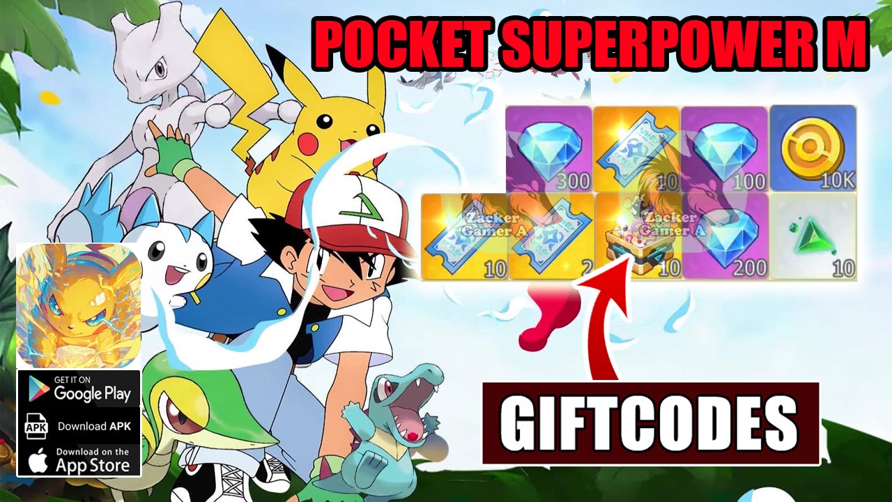 Pocket Superpower M & 8 Giftcodes | All Redeem Codes Pocket Superpower M - How To Redeem Code 