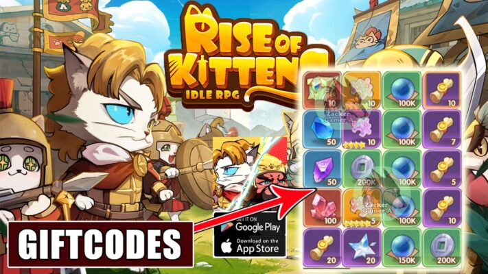 Rise Of Kittens Idle RPG & 6 Giftcodes | All Redeem Codes Rise Of Kittens Idle RPG - How To Redeem Code