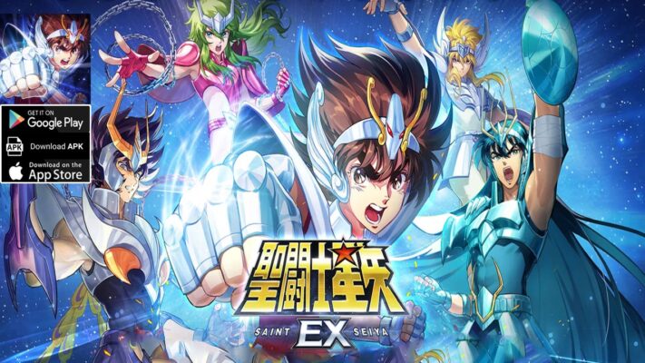 Saint Seiya EX Gameplay Android iOS Official Launch | Saint Seiya EX Mobile 聖鬥士星矢EX RPG game by Mover Games Limited