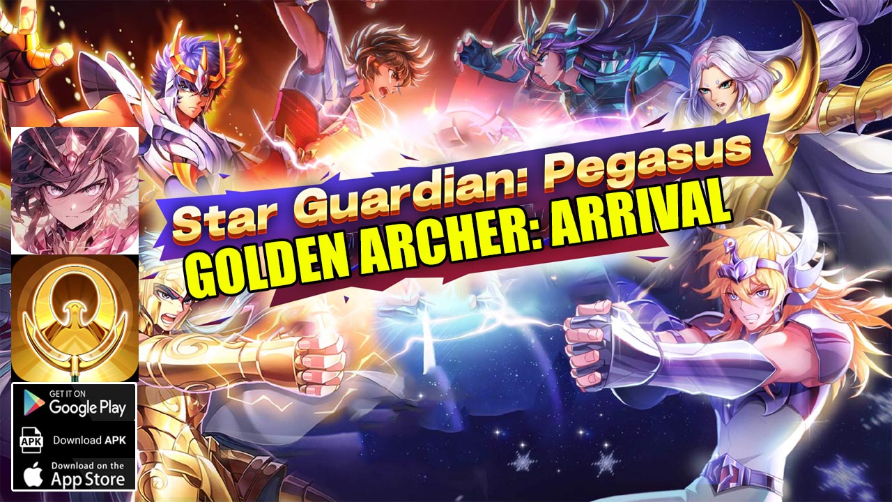 Star Guardian Pegasus Gameplay Android iOS | Star Guardian Pegasus x Golden Archer Arrival Mobile RPG Game by Elite Brigade 