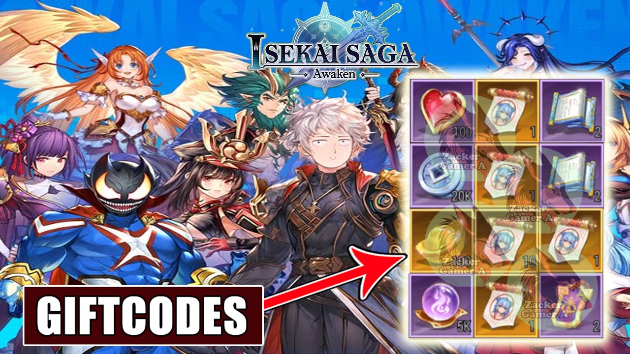 Isekai Saga Awaken & 5 Giftcodes | All Redeem Codes Isekai Saga Awaken - How To Redeem Code 