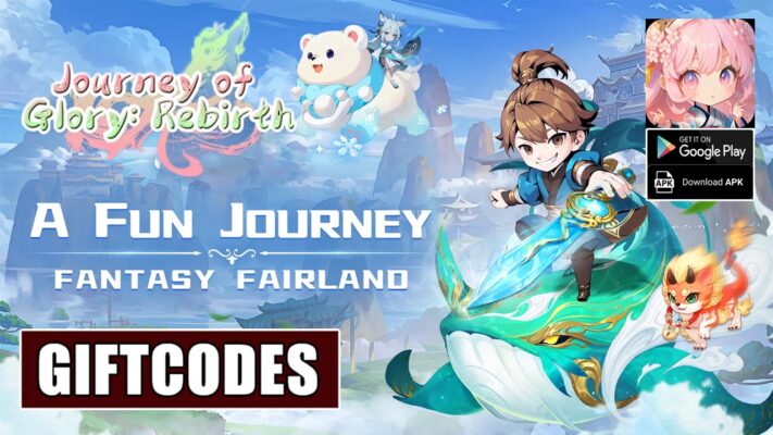 Journey Of Glory Rebirth Gameplay & 3 Giftcodes | All Redeem Codes Journey Of Glory Rebirth - How To Redeem Code