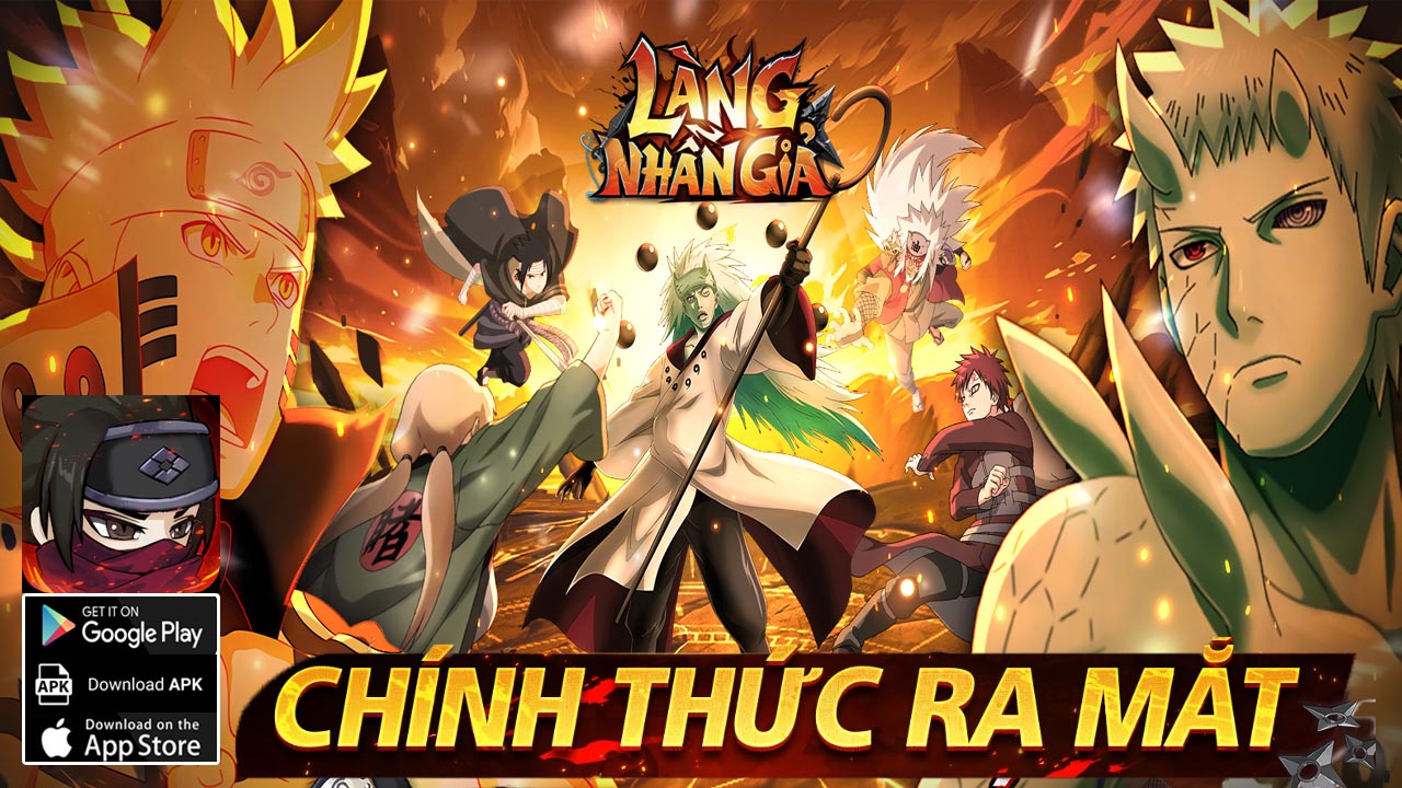 Làng Ninja 3D Mobile Gameplay Android iOS | Làng Ninja 3D Mobile x Làng Nhẫn Giả Naruto RPG Game by Pirate Crew Studio 