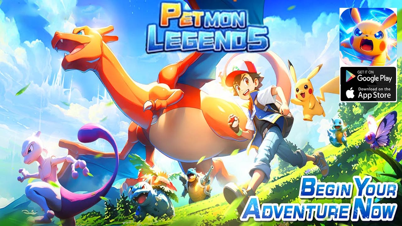 Petmon Legends Gameplay iOS | Petmon Legends Mobile New Pokemon RPG Game by Yukong Wangluo 