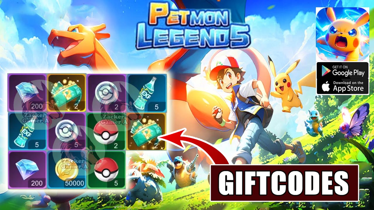 Petmon Legends & 5 Giftcodes | All Redeem Codes Petmon Legends - How To Redeem Code 