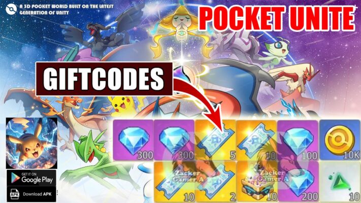 Pocket Unite & 9 Giftcodes | All Redeem Codes Pocket Unite - How To Redeem Code