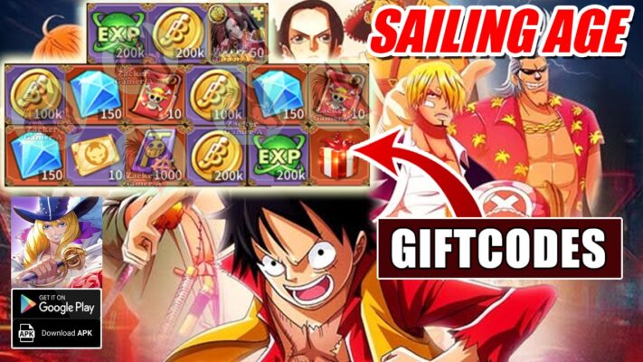 Sailing Age & 5 Giftcodes | All Redeem Codes Sailing Age - How To Redeem Code