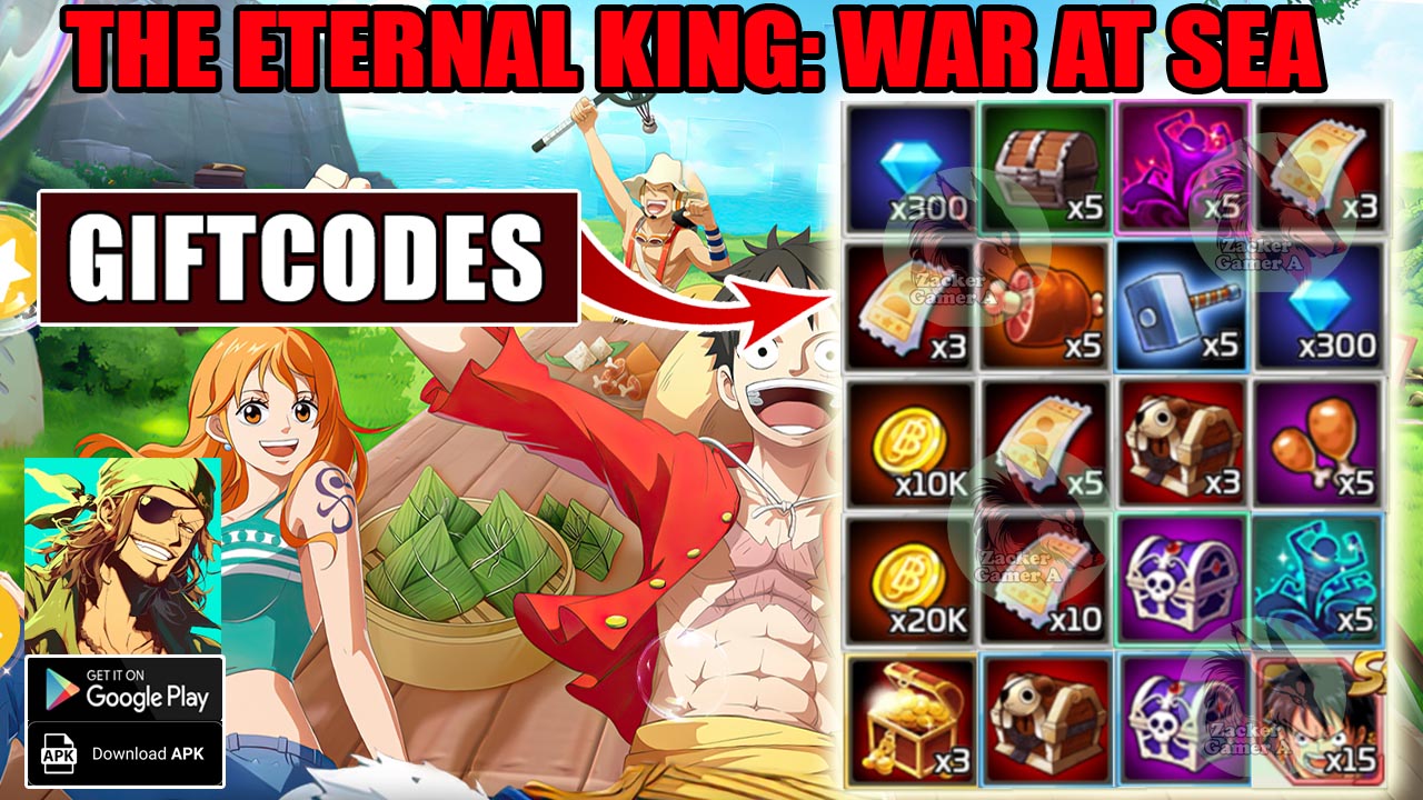 The Eternal King War At Sea & 6 Giftcodes | All Redeem Codes The Eternal King War At Sea - How To Redeem Code 