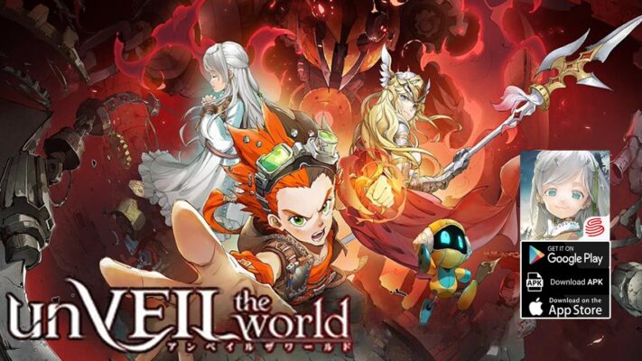 unVEIL the world Gameplay Android iOS | アンベイル ザ ワールド unVEIL the world Mobile RPG Game by Exptional Global