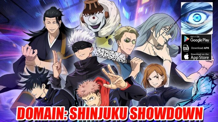 Domain Shinjuku Showdown Gameplay iOS Android | Domain Shinjuku Showdown Mobile New Jujutsu Kaisen RPG Game by Tianjin Baishunda