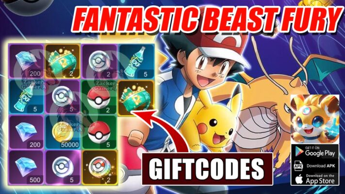 Fantastic Beast Fury & 6 Giftcodes | All Redeem Codes Fantastic Beast Fury - How To Redeem Code