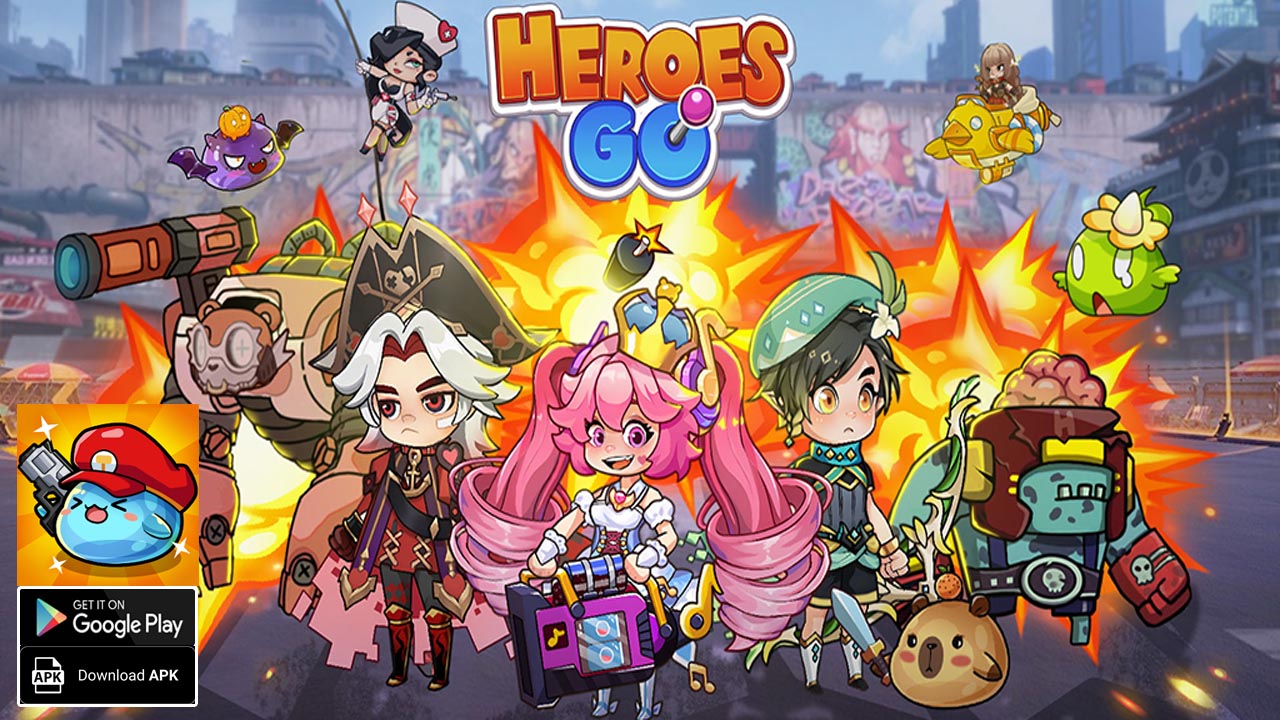 Heroes Go Gameplay Android | Heroes Go Mobile RPG by DreamSpark2024 