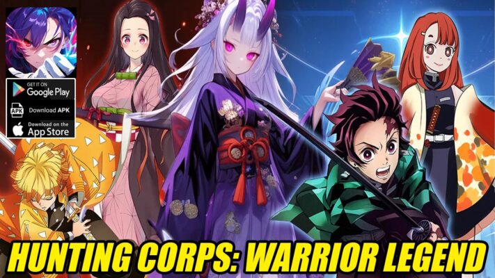 Hunting Corps Warrior Legend Gameplay Android iOS | Hardcore Leveling Warrior Mobile RPG Game by Super Planet