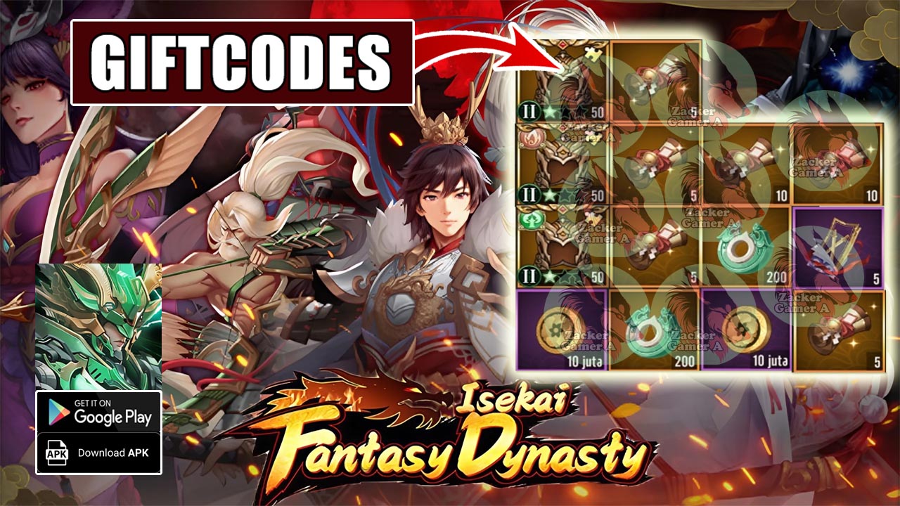 Isekai Fantasy Dynasty & 8 Giftcodes | All Redeem Codes Isekai Fantasy Dynasty - How To Redeem Code