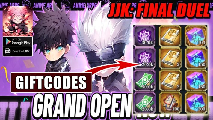 JJK Final Duel & 4 Giftcodes | All Redeem Codes JJK Final Duel - How To Redeem Code