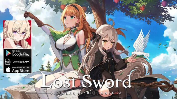 Lost Sword Gameplay Android iOS Official Launch | Lost Sword Tales Of Britania Mobile RPG Game by Wemade Connect