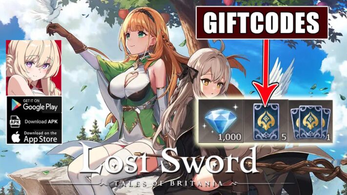 Lost Sword & 3 Giftcodes | All Redeem Codes Lost Sword Tales Of Britania - How To Redeem Code