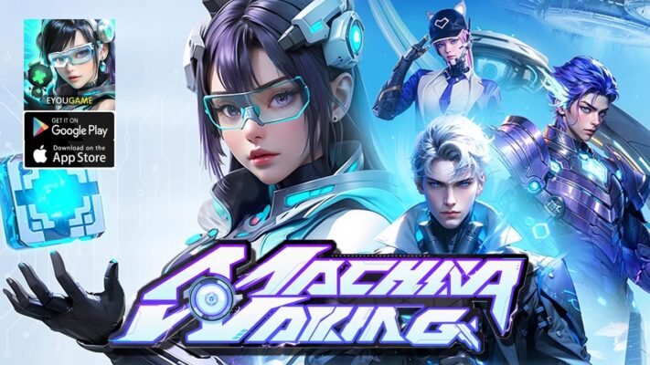 Machina Waking Gameplay Android iOS Coming Soon | Machina Waking Mobile MMORPG Game by EYOUGAME