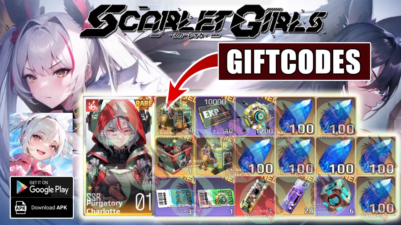 Scarlet Girls & 12 Giftcodes | All Redeem Codes Scarlet Girls - How To Redeem Code