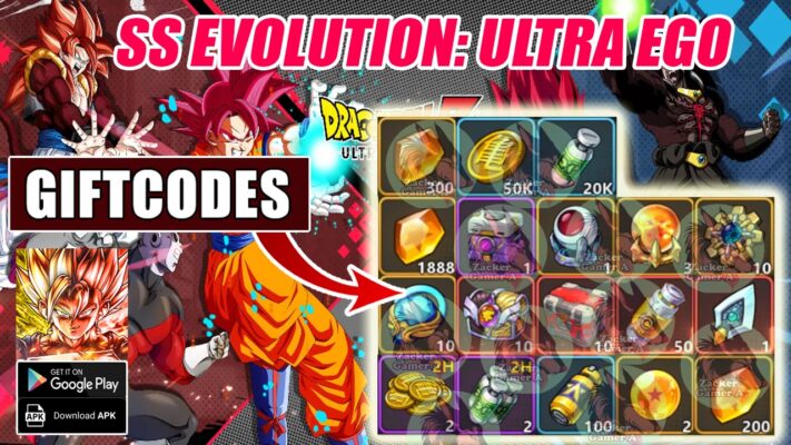 SS Evolution Ultra Ego & 5 Giftcodes | All Redeem Codes SS Evolution Ultra Ego - How To Redeem Code