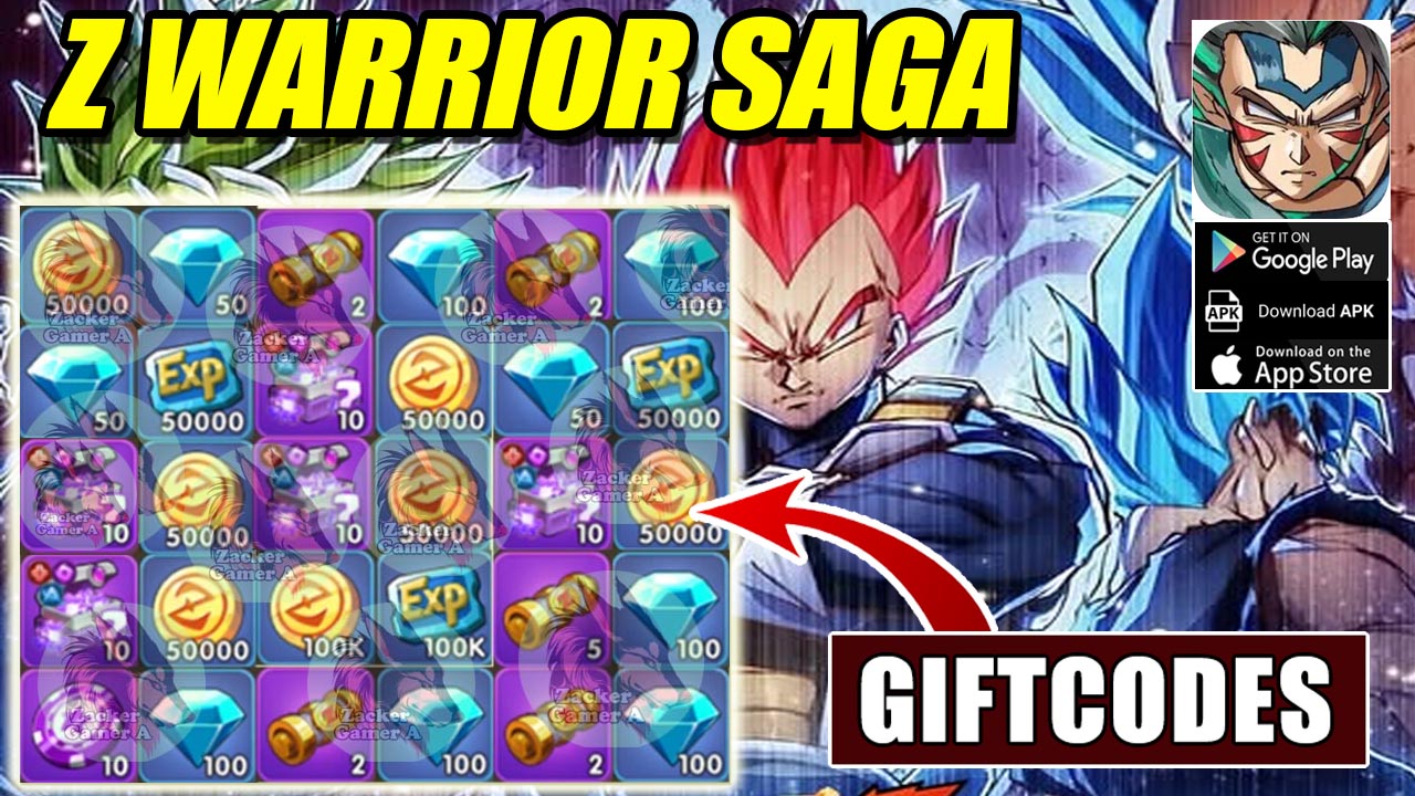 Z Warrior Saga & 16 Giftcodes | All Redeem Codes Z Warrior Saga - How To Redeem Code 